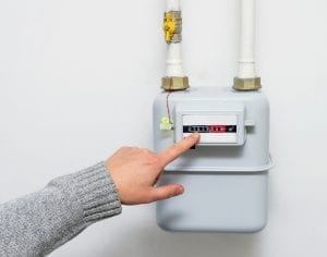 Precio de alquiler mensual de los contadores de gas