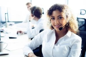 teleoperadora atención al cliente