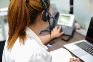 teleoperadora